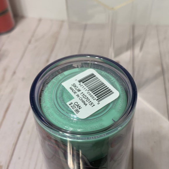 Starbucks Tropical Floral Teal 24oz Tumbler - Picture 7 of 7